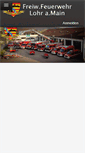 Mobile Screenshot of feuerwehr-lohr.de